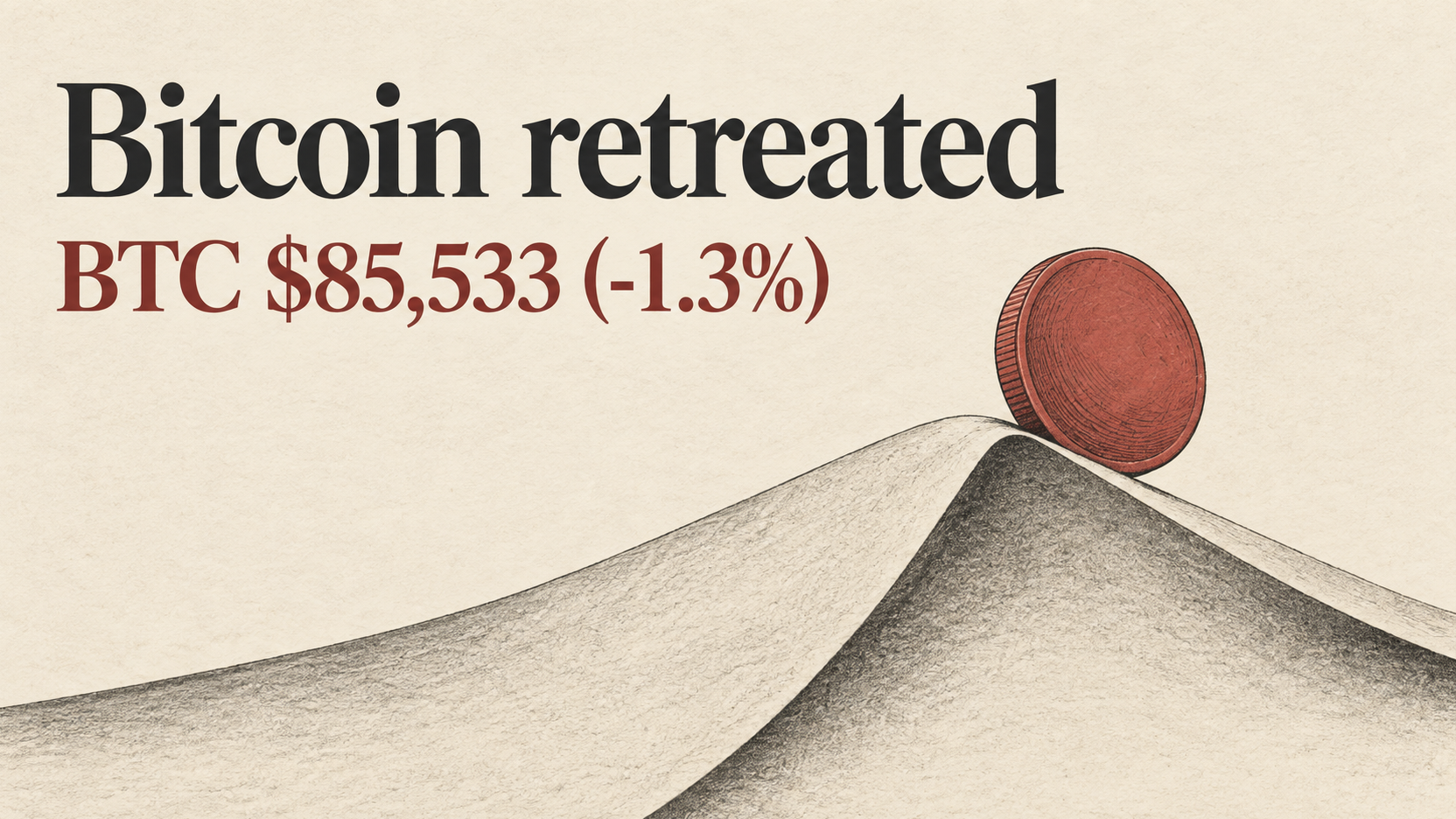Bitcoin cools to $85,500 as futures firm before the Trump-Xi summit